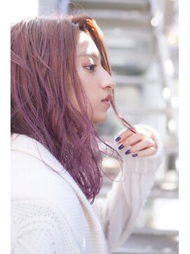 オースティン 門前仲町(AUSTIN) AUSTIN☆外ハネボブアッシュブラウンネオウルフツイストパーマ