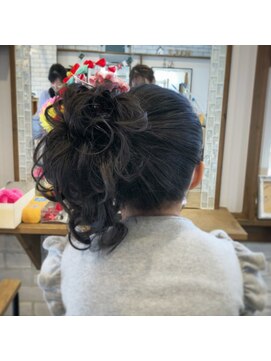 ミルク(MILK) 七五三ヘアセット