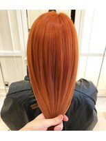 アクト(ACT)&nbsp;オレンジカラー・艶々ストレート