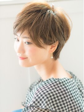 ヘアースパパズ(hairspaPAZ) 流れるレイヤーすっきりショート/髪質改善/ハイライト