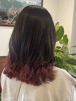 エイトサカエ 栄店(EIGHT sakae)&nbsp;【EIGHT nagoya】グラデーション/裾カラー/ピンク