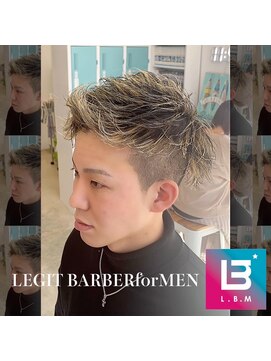 レジット メンズ ヘアサロン(LEGIT MEN's HAIR SALON) ジェットバング×スパイキーショート
