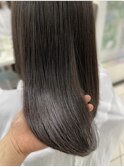 ナチュラル艶ストレート