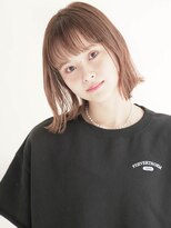 ジュール 大分(Joule)&nbsp;セクションカラー/ペールベージュ/透明感ボブ[大分駅]