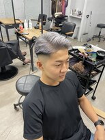 ヘアスタジオワン 藤沢店(HAIR STUDIO ONE)&nbsp;シルバーグレーフェード