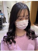 デジタルパーマ 韓国風・コテ巻き風