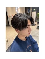 グラスバイネオリーブ 大倉山駅前店(grace by neolive)&nbsp;MEN'SHAIR/アップバング/ツーブロック/束感ショート/波巻き