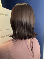 コワファースト 大分(COIFF1RST) ナチュラルロブの外ハネstyle