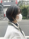 冬に似合う丸みショート◎