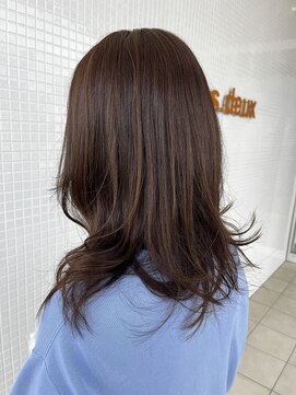 ヒーズドゥ(Hi s.deux) やわらかブルージュ