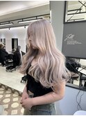 K_ミルクティーベージュダブルカラーインナーカラーケアブリーチ