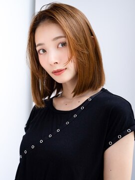 レノラ 本町(LENORA) 20代30代大人かわいいナチュラル暗髪エアーストレートヘア