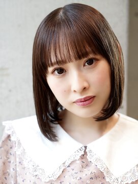 ライラ(Lyla) 乾かすだけでキマる　ダークトーンベージュボブ