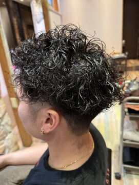 ラグーン(LAGOON) メンズ/パーマ/マッシュ/かりあげ