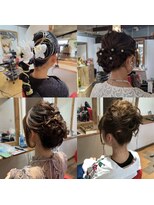 ヘアラボウィッシュ(hair labo Wish)&nbsp;#セット #セットアップ  #ハ－フアップ