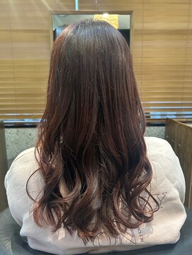 ヘアリゾート粋 トゥジュ 池袋東口店(tujuh) ココアブラウン/透明感カラー/ゆるふわロング