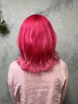 ヘアスタジオニコ(hair studio nico...) neon pink