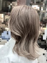 ヘアサロン ナヴィ 赤坂(NaVie AKASAKA) ケアブリーチon カラー＋トリートメントで作るワンホンヘア