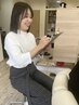 【初めての方に♪しっかりカウンセリング】marbb×カラーカット＋個別ケア