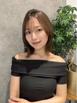 トータルビューティーサロン プリエ(prier) ミディアムレイヤー/トレンドカラー