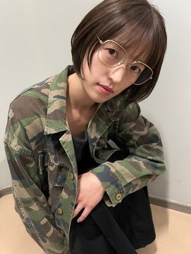 ウッドストック(WOODSTOCK) カジュアルな丸みボブ