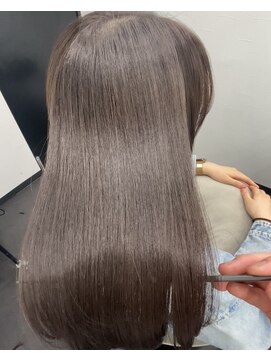 ピリオド 赤坂(Period.) セミロング　ショコラカラー　髪質改善　赤坂見附