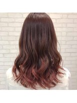 ビス ヘア アンド ビューティー 西新井店(Vis Hair&Beauty) 小顔レイヤー/顔周りレイヤー/ふんわりカール/ケアブリーチ
