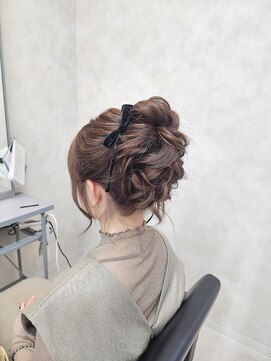 ソワン ドゥ ブレス 今里店(soin de brace) 《寺西紗友望》お呼ばれヘア×アップスタイル