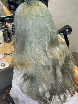 green【ダブルカラー/ブリーチ/髪質改善/ボブ】