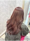 ブリーチなし高発色カラー(*´ω`*)