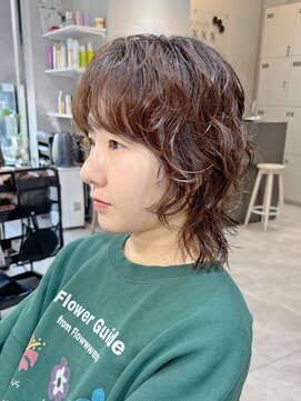 ディーエックス ウエスト(Dxxxx WEST) ウルフレイヤーパーマヘア