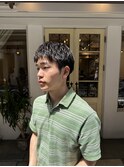 ナチュラルショート　京都メンズカット