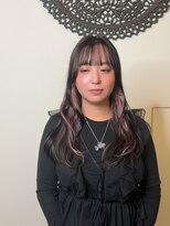 ナトゥーラ 大通店(Natura) 【30代40代50代】レイヤー+インナーカラーピンク【札幌/大通】