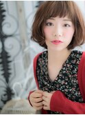 ■mod's上尾8★■ガーリー&キュートな前下がりボブ