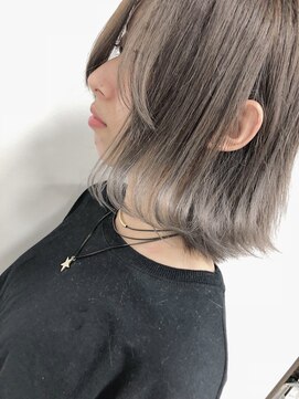 ソワンドゥブレス 大日店 (soin de brace) ○似合わせカット×ハイトーンブルージュ