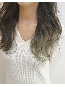 グッデイ ヘアー(GOOD DAY HAIR) 【GOODDAY HAIR】《フリンジカラー:インナーカラー:グレージュ》