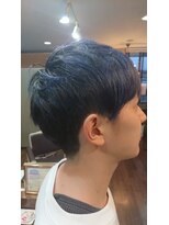 ヘアメイク フェイス(hair make faith) 外国人風ブルー