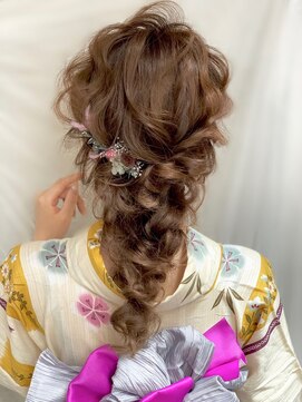 ヘアメイクサロン シャルメ(Hair Make Salon CHARMER) 大人気編み下ろしスタイル☆