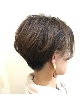 ジップ 浜田店(zip) エアリーショートボブ×50代軽やか印象