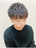 【渥美】束感ツーブロマッシュ