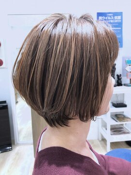 リコ ヘアー メイク(LIKO) 【LIKO  hair make】つややかハイライトショート