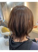 大人かわいいメルティカラーミニウルフ☆くびれヘア20代30代40代