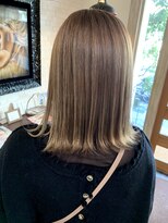 ボアップ 松山店(boappu) ショート/外はねボブ/イルミナカラー/ケアブリーチ