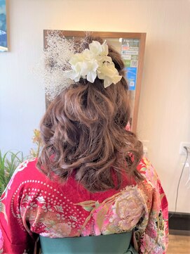 ボノスヘアー(BONOS hair) 振袖ヘアセット☆