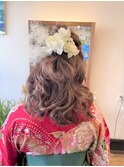 振袖ヘアセット☆