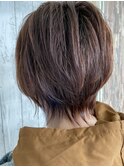 イヤリングカラーマッシュウルフ