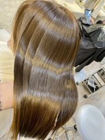 ヘアーエポック(hair epoque) 20代30代髪質改善シンデレラTR/大人可愛い艶アッシュベージュ