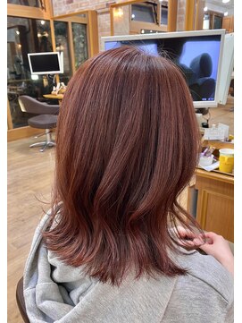 シャンティ 琴似店(Shanti) ブリーチなしピンク