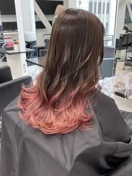 アライブ キチジョウジ(ALIVE Kichijoji) 【ALIVE吉祥寺】ピンクヘアグラデーションカラー