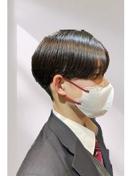 ネウィサリュー 立川(newi saLyu) センターパート/メンズカット/韓国風